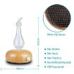 Wood Essential Oil Diffuser Aromatherapy Machine, AU Plug, Light Brown - 5