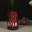200ml Wooden Essential Oil Humidifier & Alcohol Sprayer - US Plug - 3