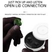 X6WS Mini Noise Reduction TWS Wireless Bluetooth Earphone - Black - 4