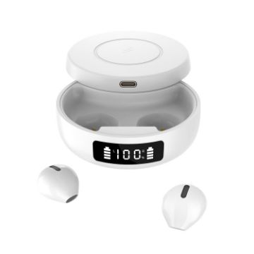 X6WS Mini Noise Reduction TWS Wireless Bluetooth Earphone - White - 1