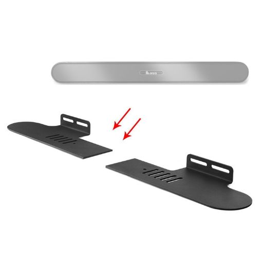 Ibass 9100K Split Sound Bar Wall-Mount Bracket - Secure Your Sound System - 1