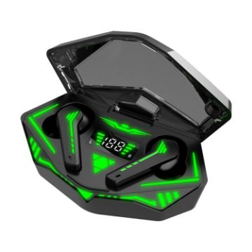 MD198 TWS E-sports Gaming Wireless Bluetooth Earphone - Black - 1