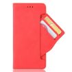 Ulefone Note 6/6P Red Leather Phone Case - Calf Pattern Skin Feel - 2