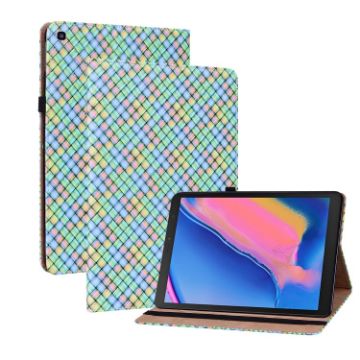 Samsung Galaxy Tab A 8.0 2019 T290 Rainbow Leather Case with Holder - 1