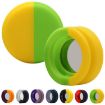 AirTag Pet Collar Case, Anti-scratch Shockproof Silicone, 34x34x17.3mm, Yellow Green - 3