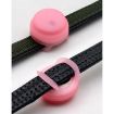 AirTag Pet Collar Tracker Case with Light, Grass Green Silicone Cover - 3
