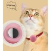 AirTag Pet Collar Tracker Case with Light, Grass Green Silicone Cover - 6