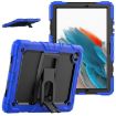 Samsung Galaxy Tab A8 10.5 2021 Shockproof Case - Black/Blue Silicone+PC - 1