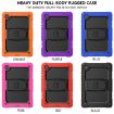 Samsung Galaxy Tab A8 10.5 2021 Shockproof Case - Black/Blue Silicone+PC - 6