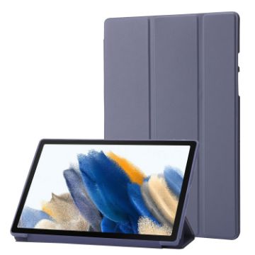Samsung Galaxy Tab A8 10.5 2021 TPU Leather Case - Lavender Grey - 1