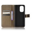 Ulefone Note 13P Brown Leather Phone Case - Diamond Texture Cover - 4
