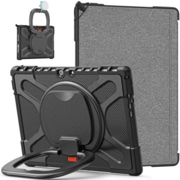 Microsoft Surface Pro 8 Black TPU + PC Tablet Case - 1