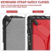 Red TPU + PC Tablet Case for Microsoft Surface Pro 4/5/6/7 - 6