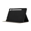 Samsung Galaxy Tab S8 Ultra Leather Case with Holder - Black - 6