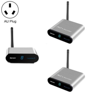 Measy AV530-2 5.8GHz Wireless A/V Transmitter + 2 Receivers, 300m Range - 1