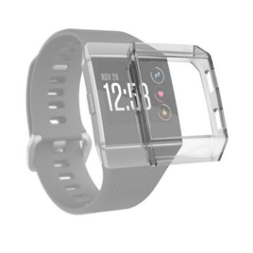 Fitbit Ionic TPU Watch Case - Full Coverage, Transparent Grey - 1