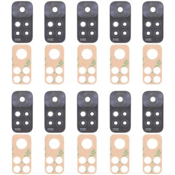 Xiaomi Redmi Note 11 Back Camera Lens - 10 PCS Replacement Set - 1