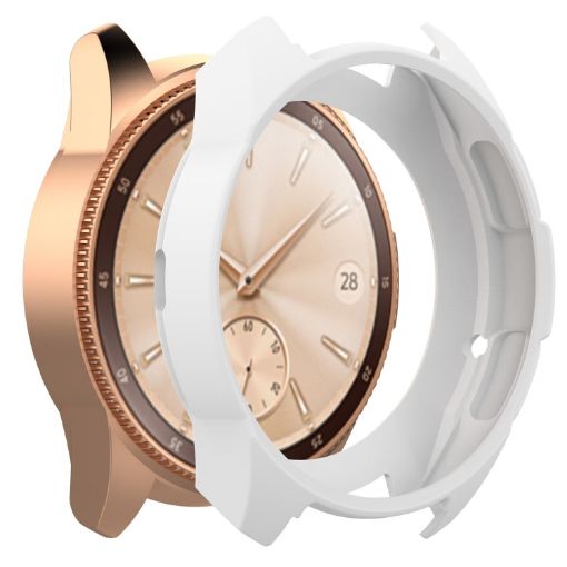 Galaxy Watch 42mm Silicone Case - White | Durable Protection Cover - 1