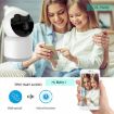 YT51 1080p Wireless Camera, Night Vision, Voice Intercom, US Plug (White) - 4