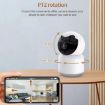 YT51 1080p Wireless Camera, Night Vision, Voice Intercom, US Plug (White) - 7