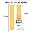 Huawei Watch Fit 2 Black Silicone Band - Solid Color Replacement Strap - 5