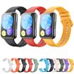 Huawei Watch Fit 2 Red Silicone Band - Solid Color Replacement Strap - 4