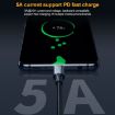 50cm 10Gbps USB-C Male to Male Charging Data Cable - 5