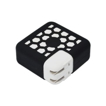 iPad Series 10W/12W Power Adapter Protective Cover - Black - 1