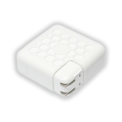 iPad Series 10W/12W Power Adapter Protective Cover - White - 1