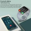 GT30 Smart Watch, 1.69" TFT Screen, IP67 Waterproof, Bluetooth Call, Silver - 4