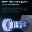 AS02 Wireless Home Security Camera with Infrared Night Vision & Voice Intercom - 3