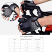 BOODUN 1096 Blue Silicone Fitness Gloves, Non-slip & Breathable, Size S - 7