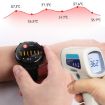 E300 Smart Health Watch: 1.32" Screen, ECG, Temp & BP Monitoring (Black) - 6