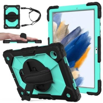Samsung Galaxy Tab A8 10.5 2021 X200 Black+Mint Tablet Case - 1