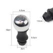 Peugeot MR-9017 Red 5-Speed Car Gear Shift Knob Head Modification - 3