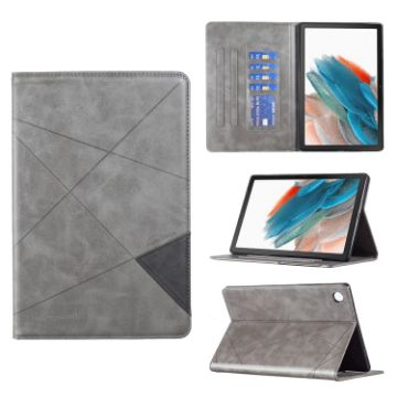 Samsung Galaxy Tab A8 2022 SM-X200/X205 Grey Leather Case - 1