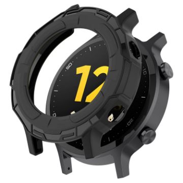 Realme Watch S RMA207 Armor Hollow TPU Case - Black - 1