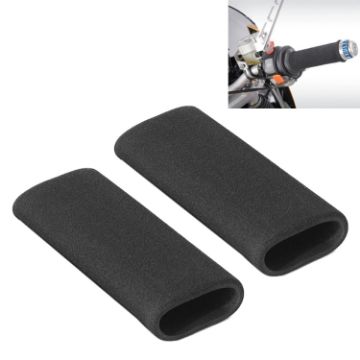Motorcycle Non-slip Waterproof Sponge Handle Cover, 27mm Diameter - 1