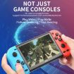 X50 Max 5.1" Handheld Game Console, Double Player, 6000+ Games, Black - 5