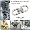Universal Rotating Ring - 5mm 304 Stainless Steel Jewelry - 6
