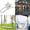 6mm 316 Stainless Steel Ceiling Hook - 2 PCS Heavy Duty Swing Hangers - 6