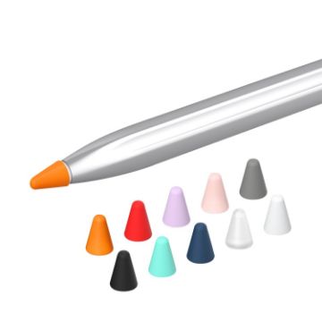 Silicone Nib Cap Set for Huawei Pencil - 10 Pack, Mixed Colors - 1