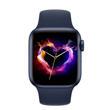 Watch 8 Max 1.85" Smartwatch - Wireless Charging, Bluetooth Call, NFC, Blue - 1