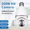 A6 2MP HD Light Bulb WiFi Camera with Motion Detection & 32G Memory Card - 3