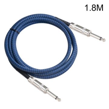 6.35mm Male to Male Electric Guitar Mono Audio Cable 1.8m - TC048BL - 1