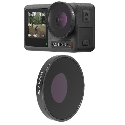 JSR LS ND64PL Lens Filter for DJI Osmo Action 3 Camera - 1