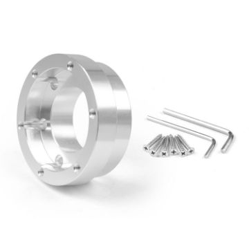 Logitech G29 G920 G923 70mm Gaming Steering Wheel Adapter Silver - 1