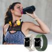 Apple Watch Ultra 49mm Nylon Band - Black Blue - 5