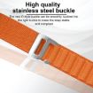 Apple Watch Ultra 49mm Nylon Band - Starlight - 4