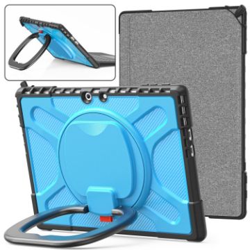 Shockproof Blue Case for Microsoft Surface Pro 9/10/11 with Kickstand - 1